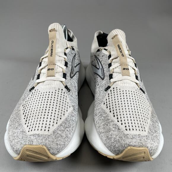 Women’s 11.5 Mens 10 Brooks Glycerin Stealthfit 20 Gray Running Walking Sneakers - Picture 2 of 9